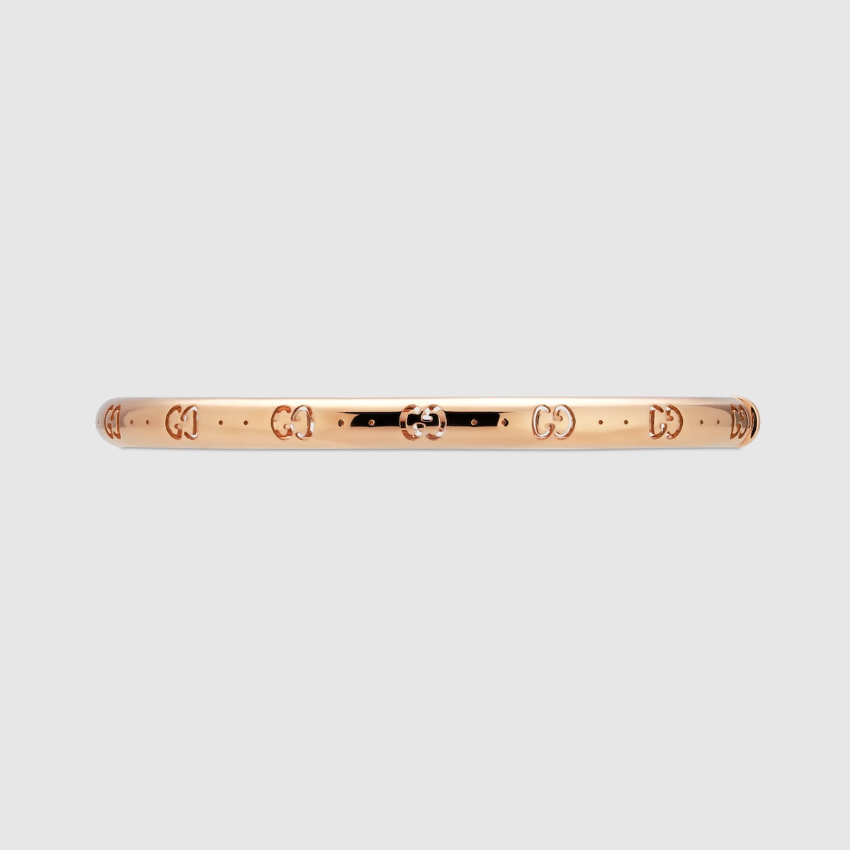 Icon 18k GG bracelet in 18k rose gold | GUCCI® US