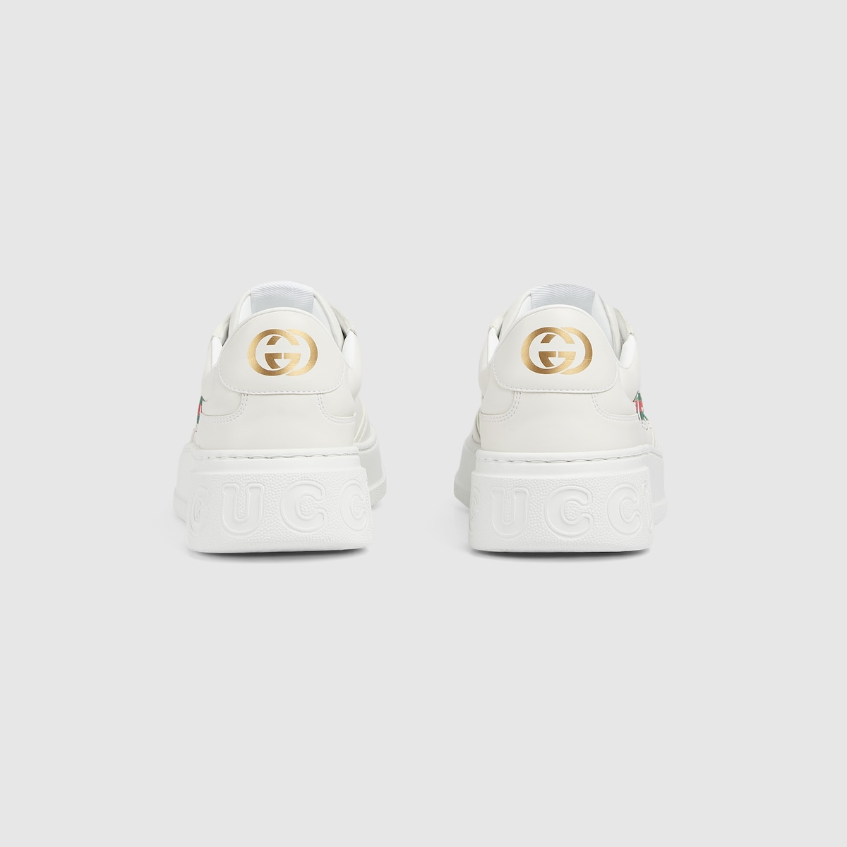 Sneaker uomo con suola oversize in Demetra bianco GUCCI Italia