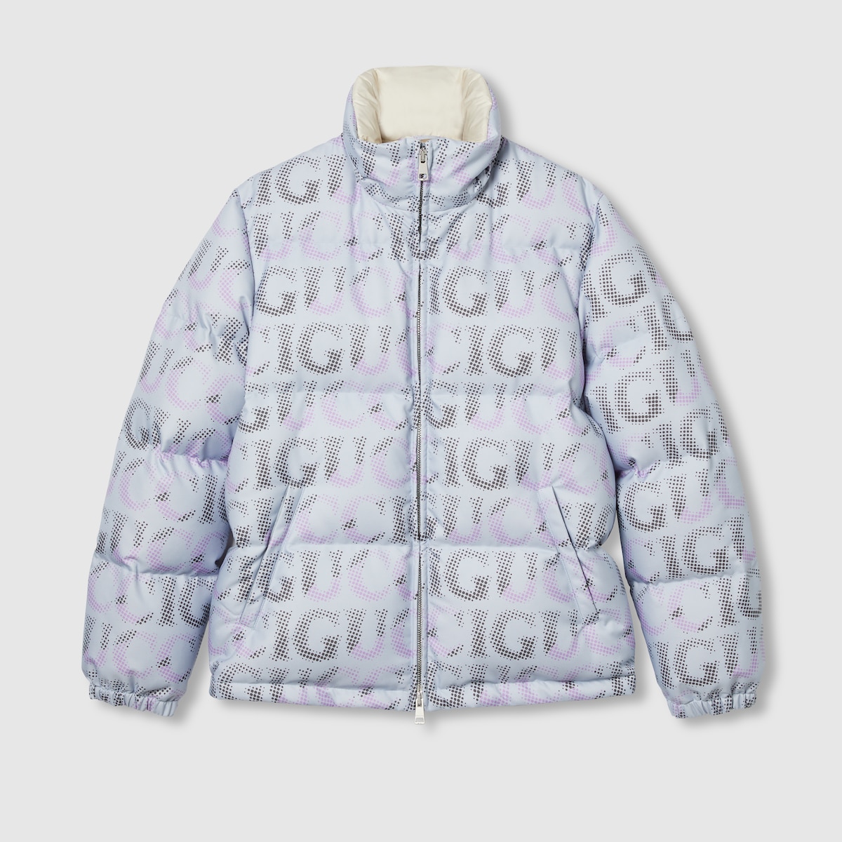 Gucci blue puffer jacket online