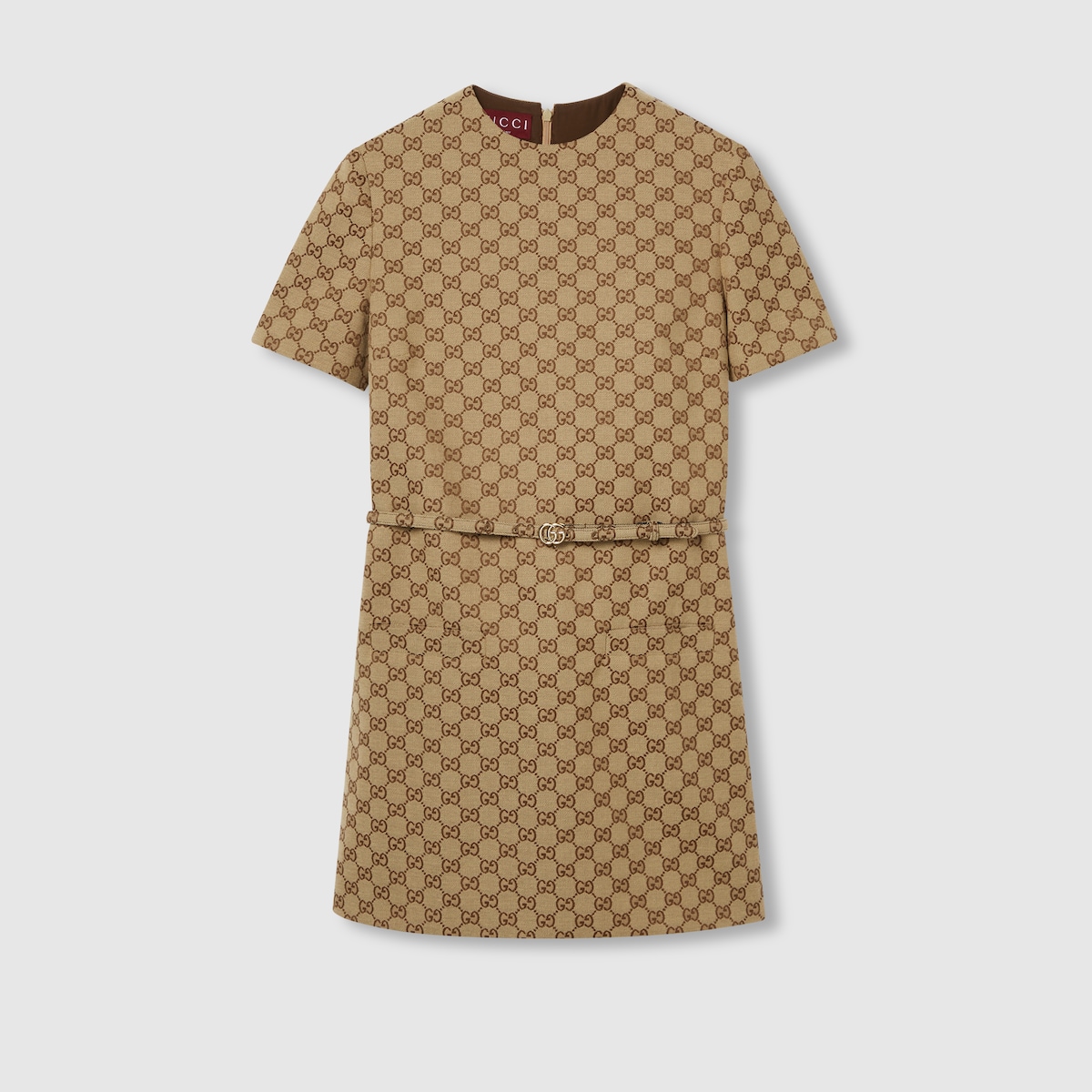 【関税&送料込】Gucci Camel Gg Fabric And Suede Re-Motion Sn 791596_ZAM7G_2580_013_100_0000