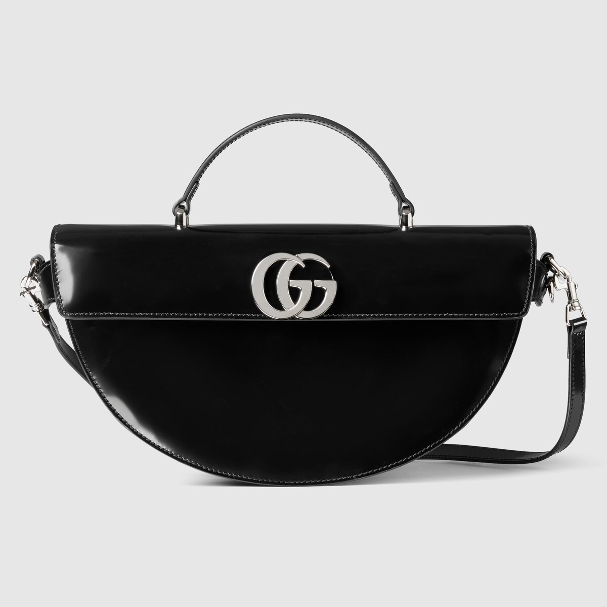 Borsa A Tracolla Donna A Forma Di Mezzaluna - Grande, Nylon Leggero, Con Tracolla Regolabile - Per Viaggi E Casual