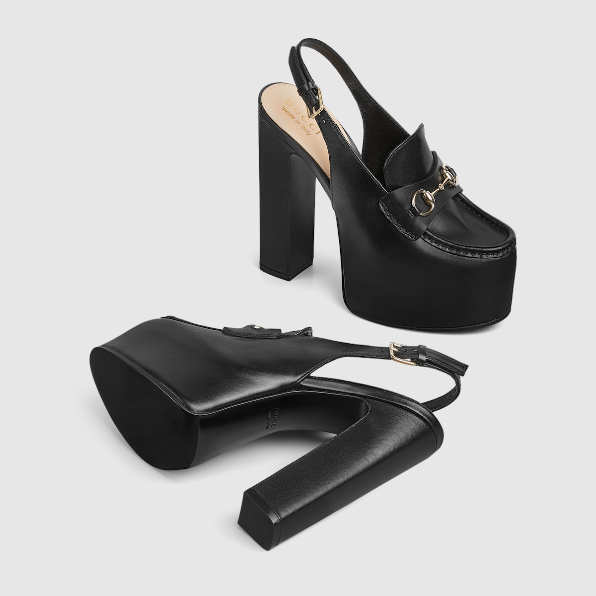 Gucci horsebit slingback loafer hotsell