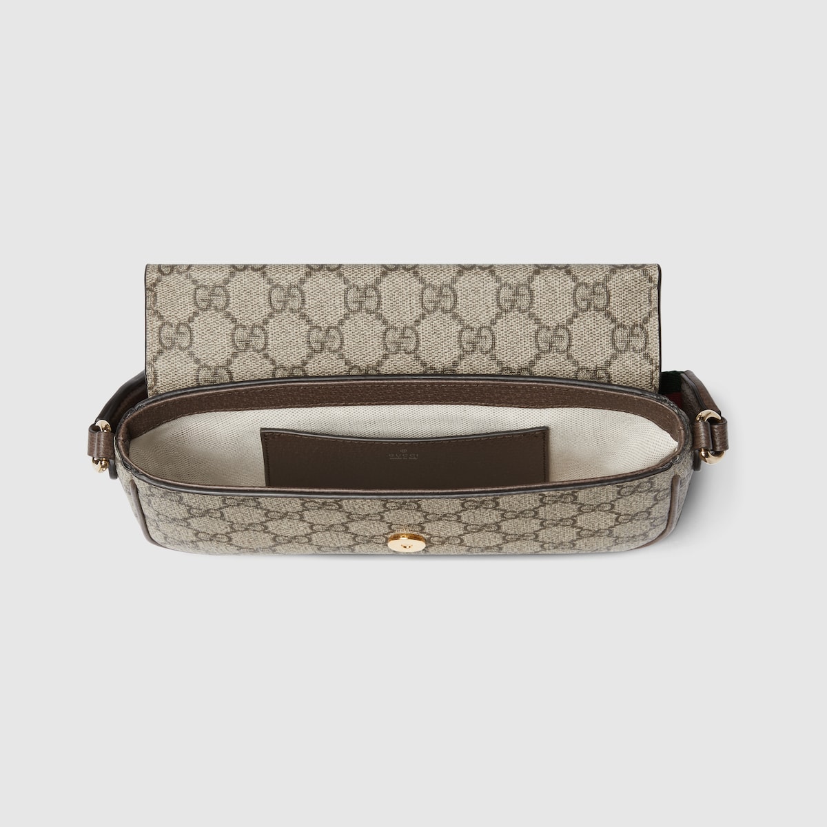 Ophidia pochette in beige and ebony Supreme - thumbnail 2