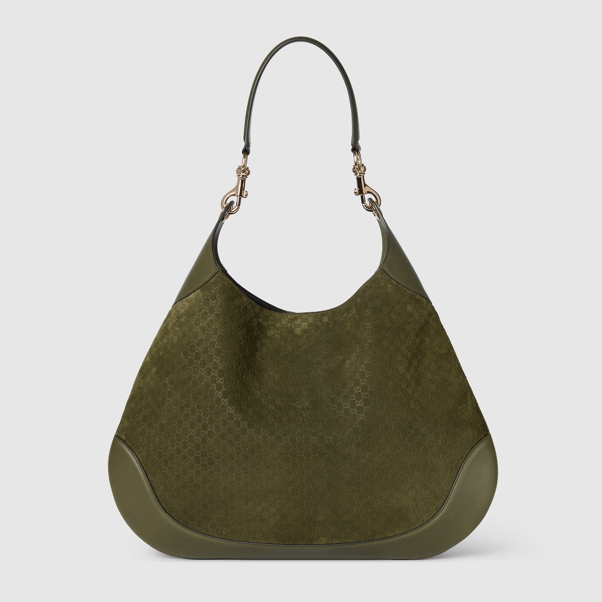 Green suede gucci bag on sale