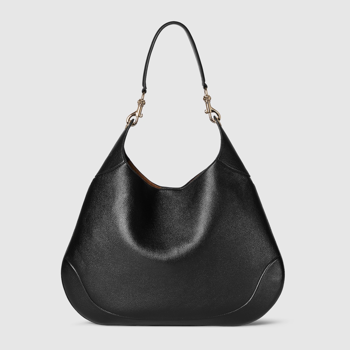 グッチ B〕マキシ ショルダーバッグブラック レザー | GUCCI公式