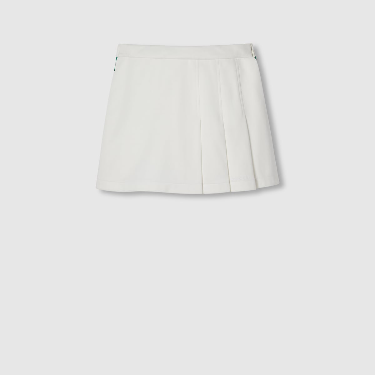 スカート GUCCI White Jersey Mini Skirt Gucci Tweed Mini Skirt | White | FARFETCH