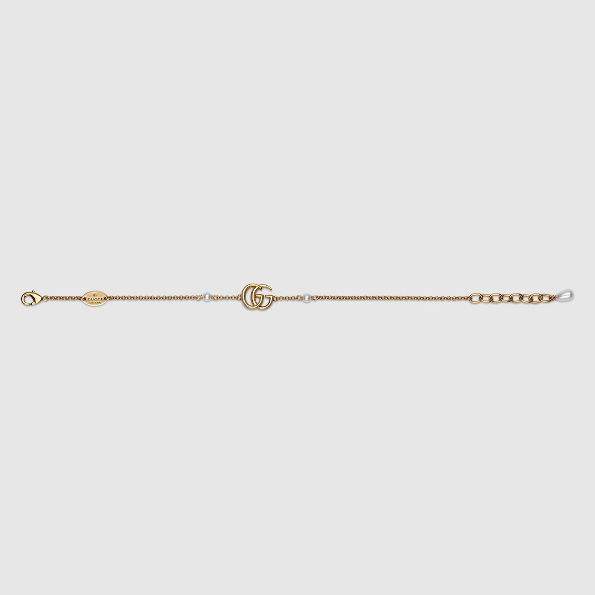 GG Marmont chain bracelet with charm in yellow gold-toned GG Marmont chain bracelet with charm in yellow gold-toned