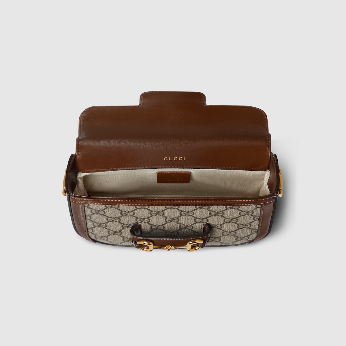 Gucci Horsebit 1955 mini shoulder bag in GG Supreme canvas GUCCI Canada