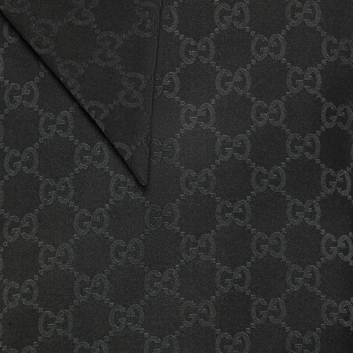 GGシルククレープ シャツ ・ブラック | GUCCI公式