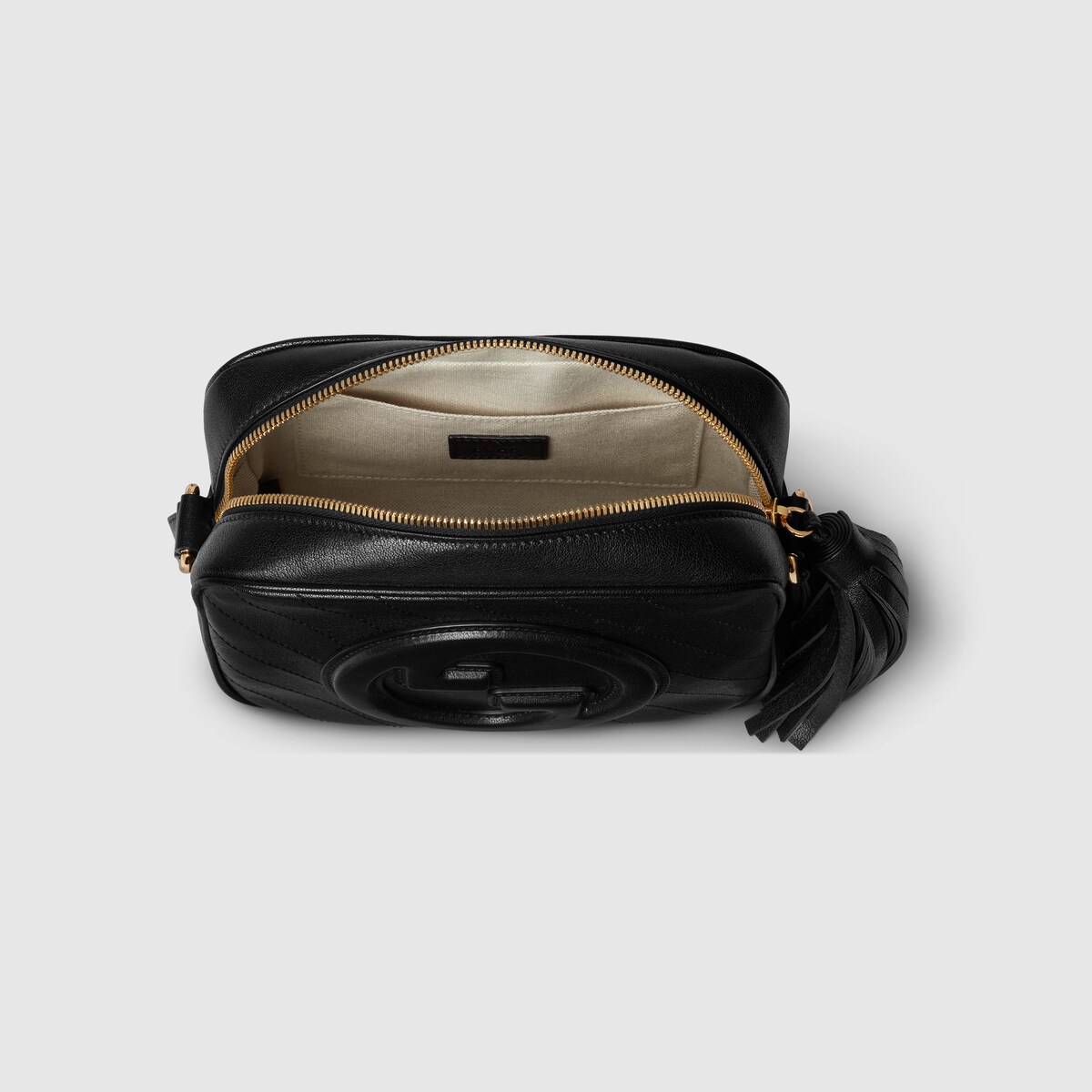 Borsa a spalla Gucci Blondie misura piccola in pelle nera GUCCI Italia
