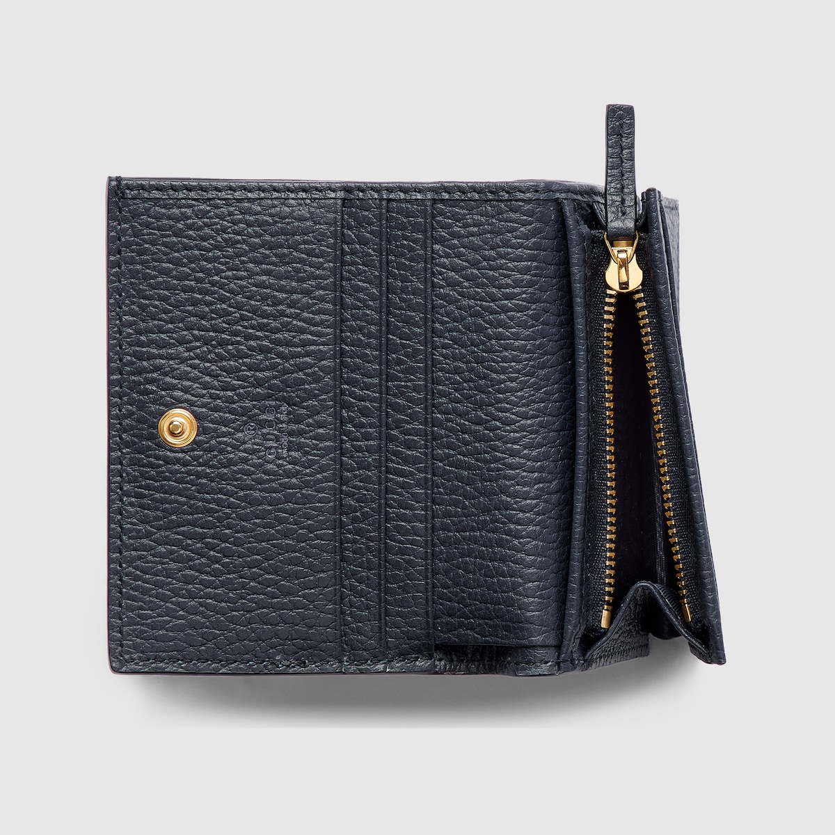 【美品 緊急仕入れ】 GUCCI(グッチ)財布 購入お願いします泣 グッチ GUCCI 544472 BMJ1N 1000 二つ折り財布 ブラック 黒