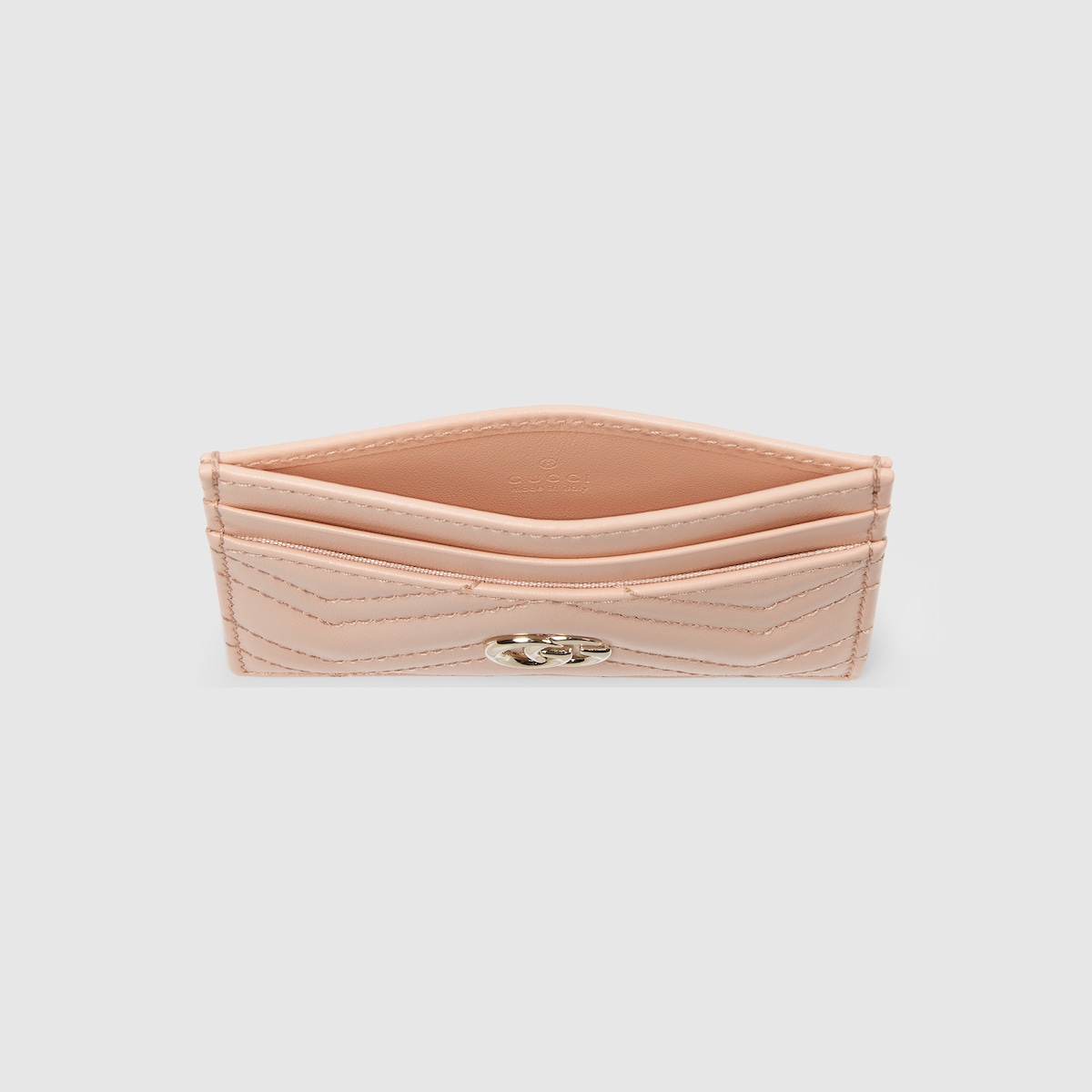 【GUCCI】GG Marmont Matelasse Flap Card Holder Light Pink Gucci Calfskin Matelasse GG Marmont Card Holder Pink | eBay