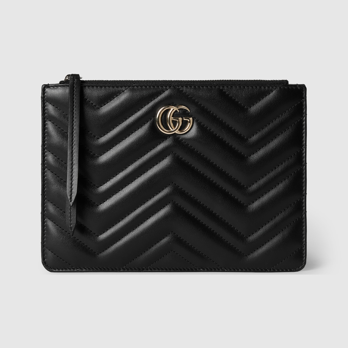 Pochette GG Marmont petit format en cuir noir GUCCI Canada
