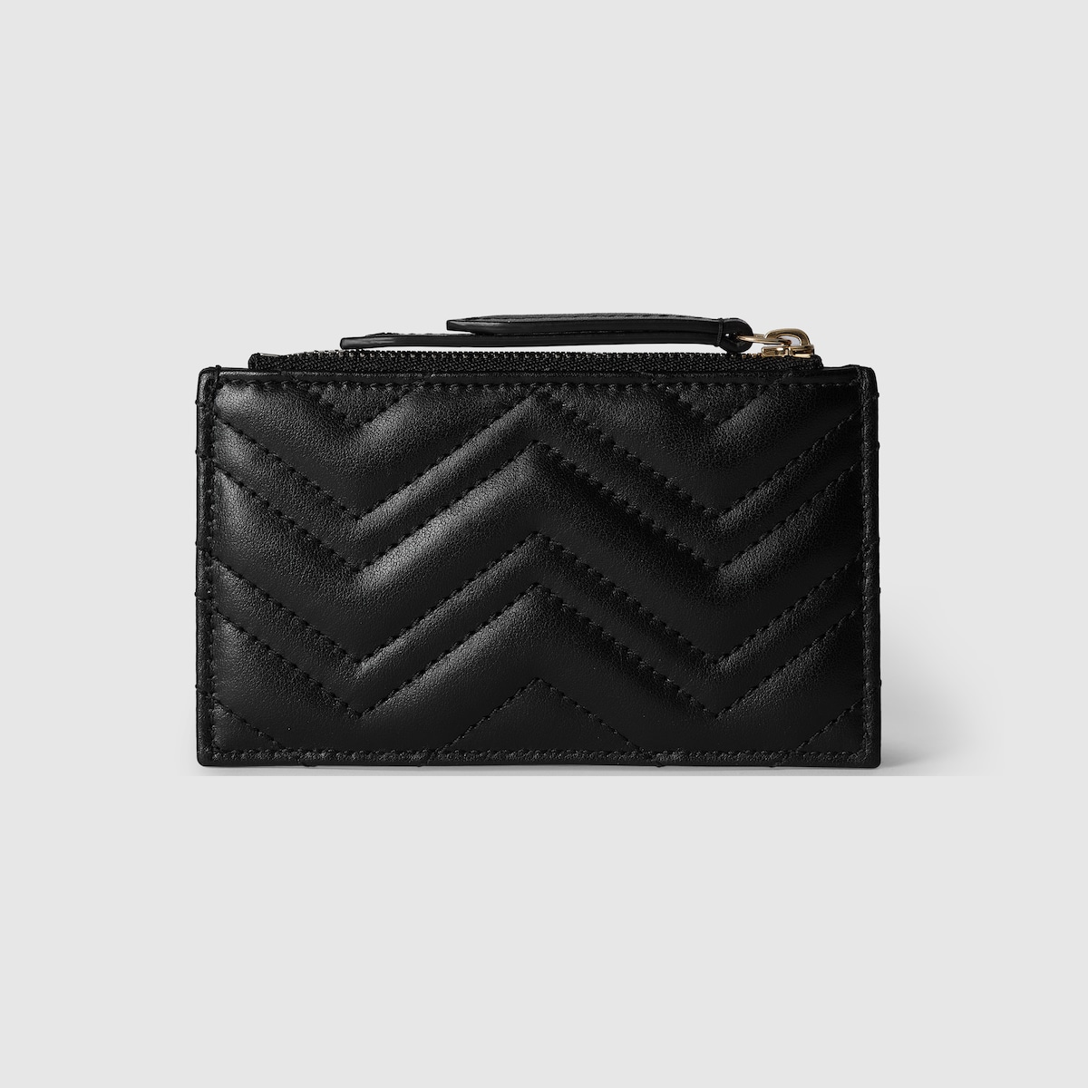 Gucci Gg hotsell marmont matelasse key case black leather