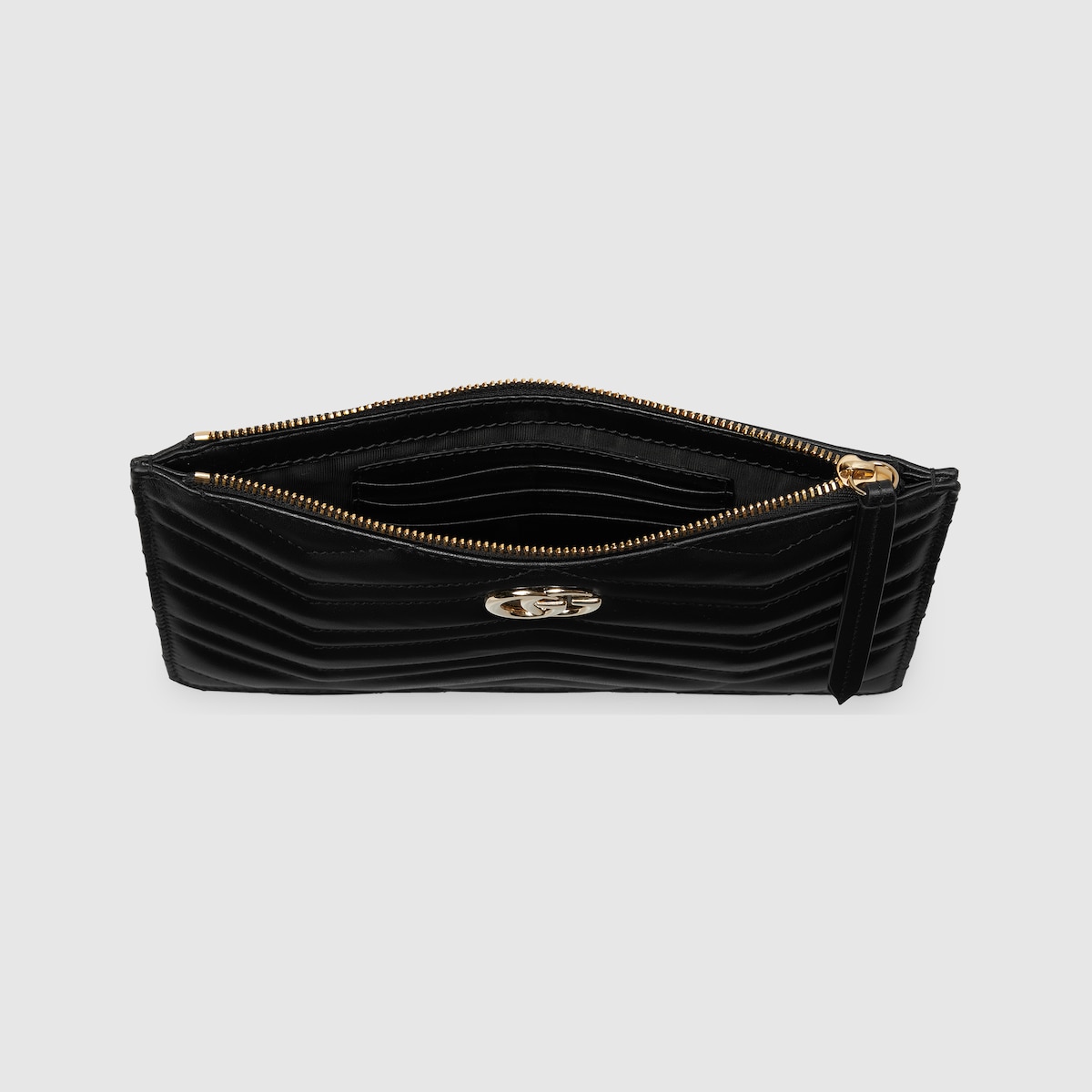 Pochette GG Marmont petit format en cuir noir GUCCI Canada