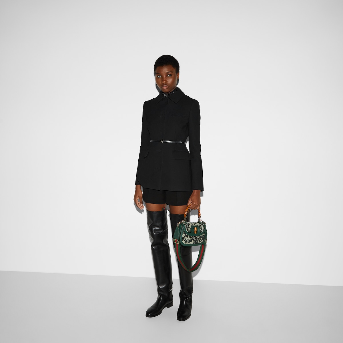 グッチ バンブー 1947〕日本限定 スモール トップハンドルバッグ