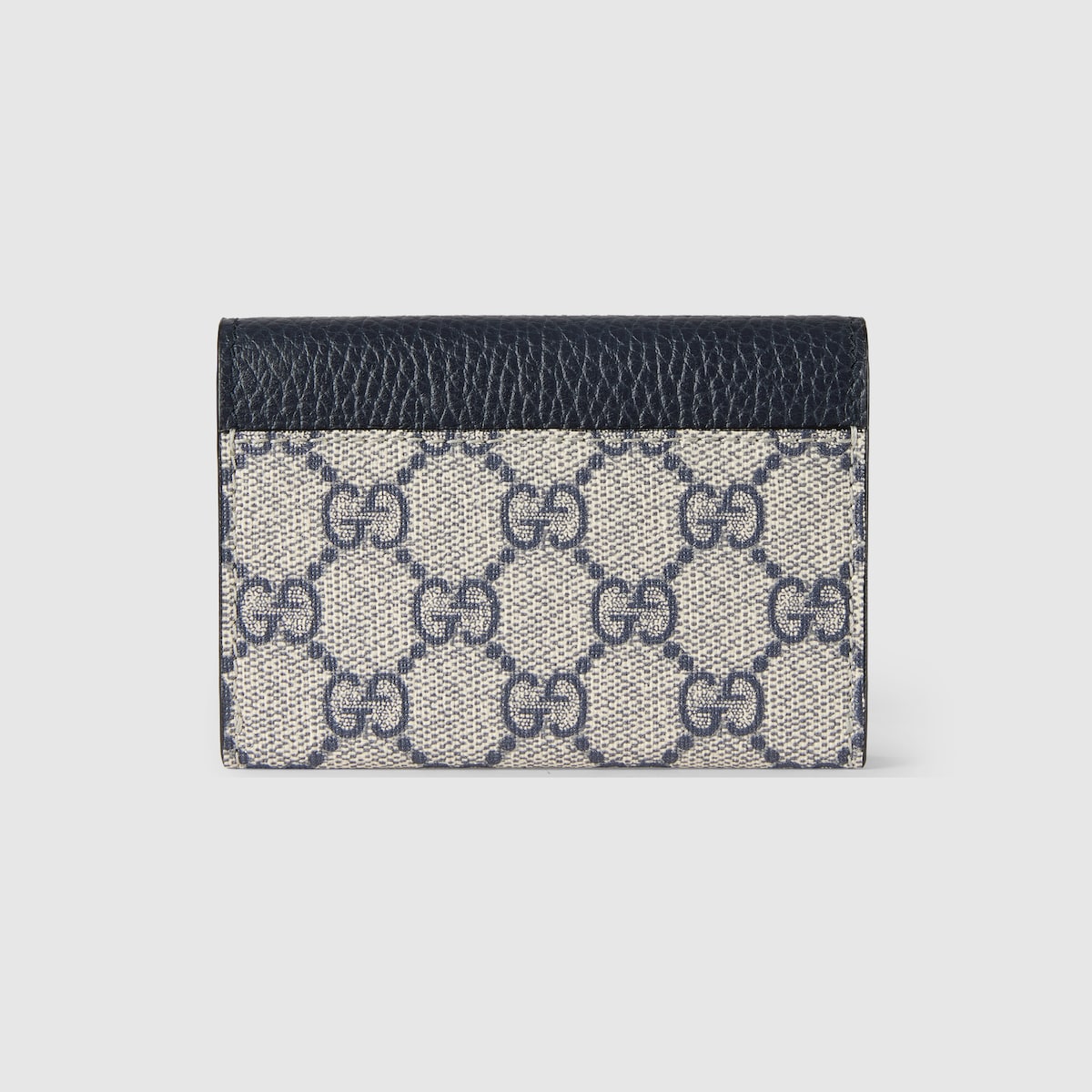 GG Marmont bi color card case in beige and blue Supreme GUCCI MX