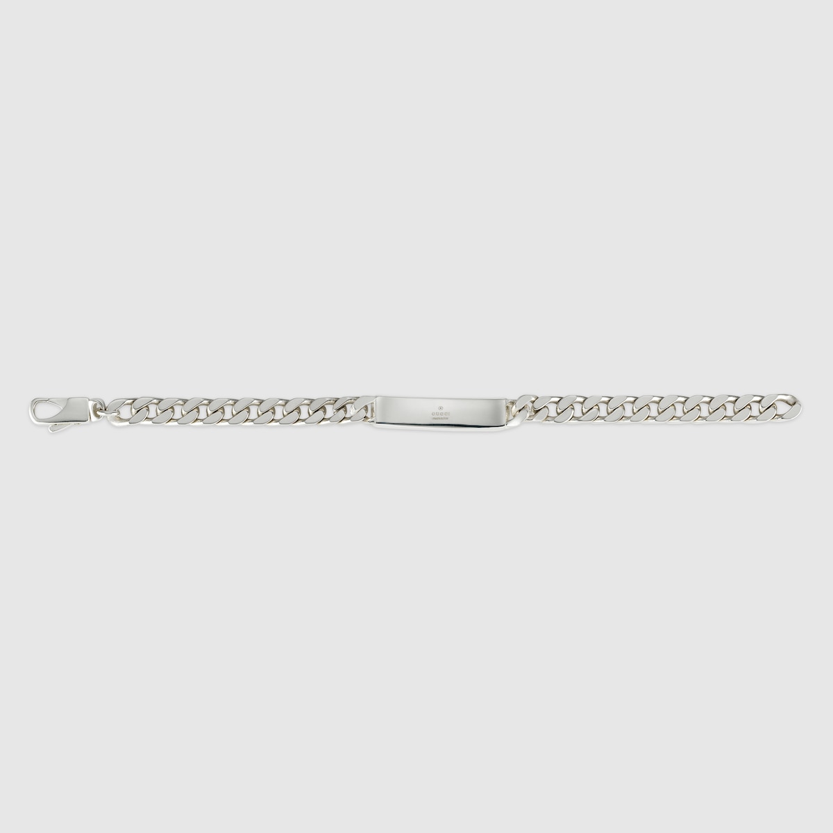 Gucci Signature bracelet with GG tag in 925 sterling silver