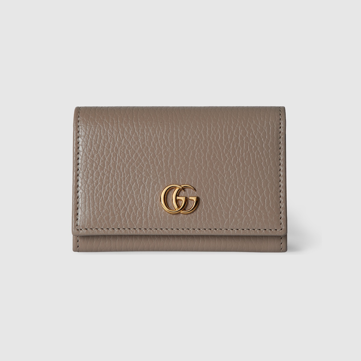 【GUCCI】GG Marmont Card Case Wallet GG Marmont card case in black leather | GUCCI® US