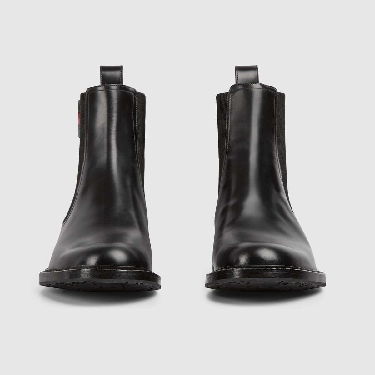 Men's ankle boot with leather  in black leather GUCCI® Canada