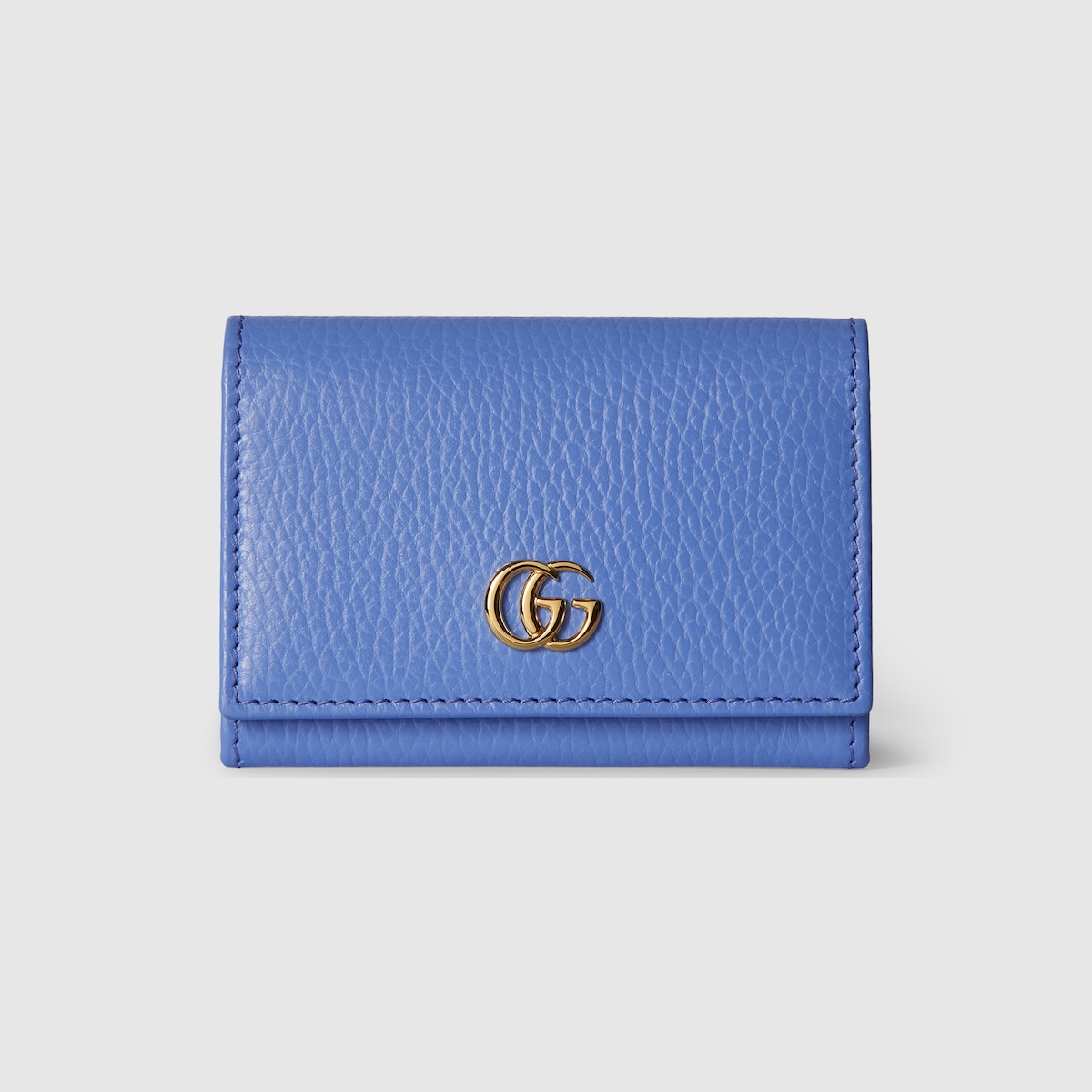 【新品未使用】GUCCI ダブルG バイカラー カードホルダー　ライラック 箱有 オンライン限定 ダブルG カードケース （コイン＆紙幣入れ付き