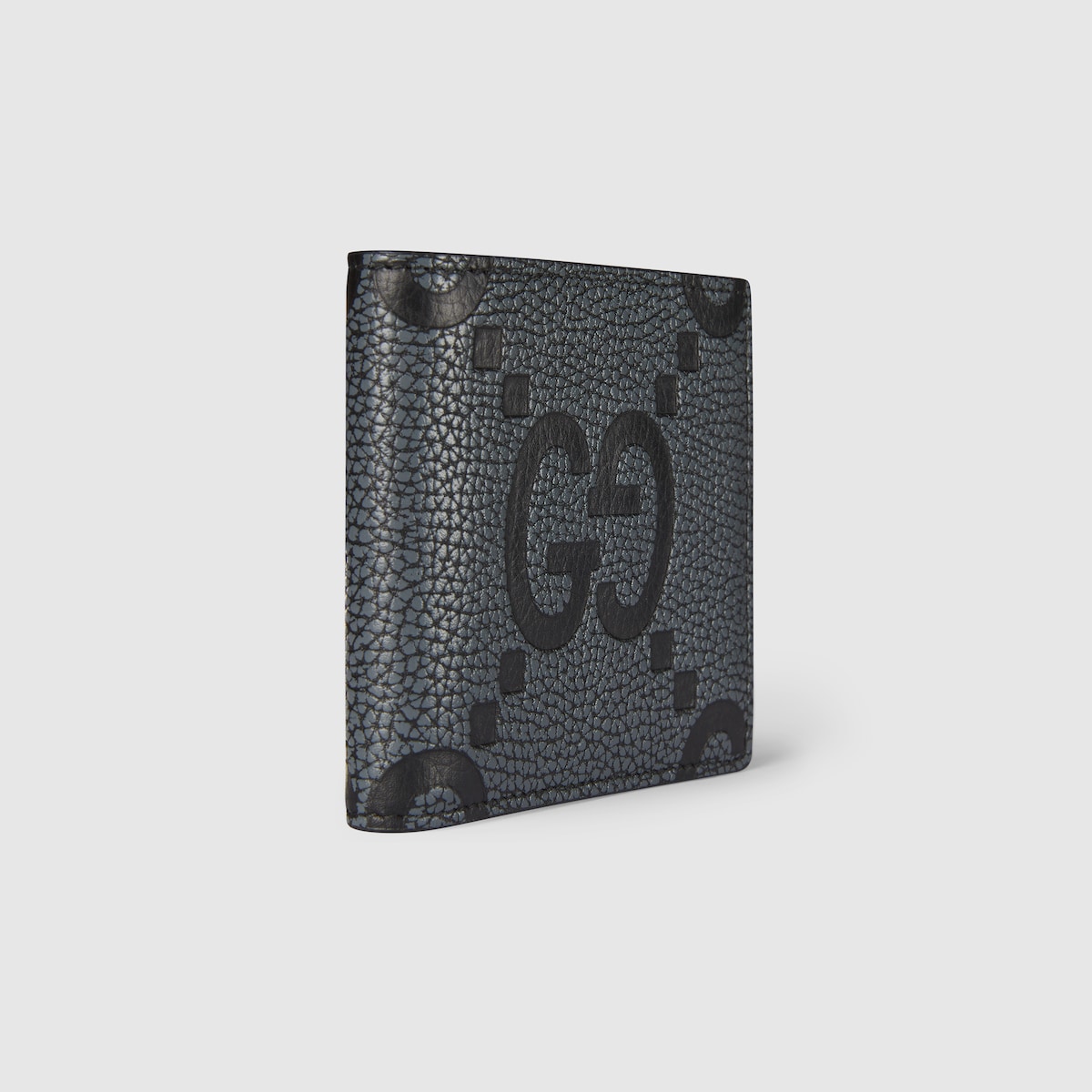 いち　GUCCI 財布　コインウォレット　ブラック　レザー　ジャンボGG 739479_AAECE_1046_008_080_0000