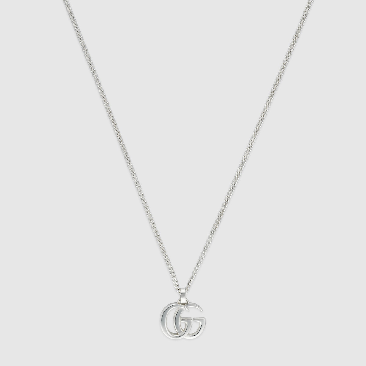 ダブルG ペンダント ネックレス ・スターリングシルバー | GUCCI公式