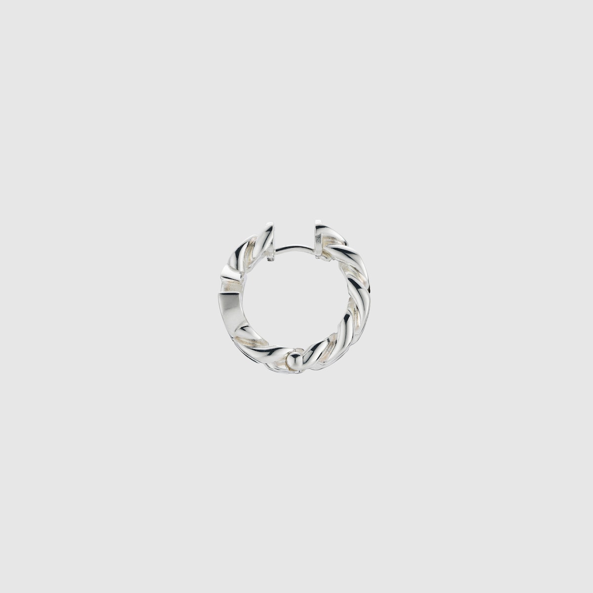 GG Marmont huggie earrings in 925 sterling silver | GUCCI® US