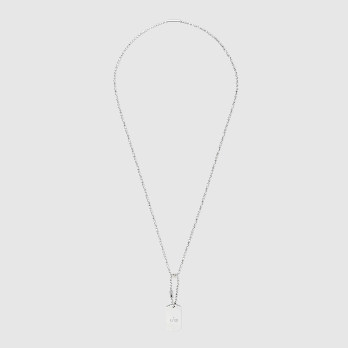 Boule chain pendant necklace in 941 sterling silver GUCCI® Canada