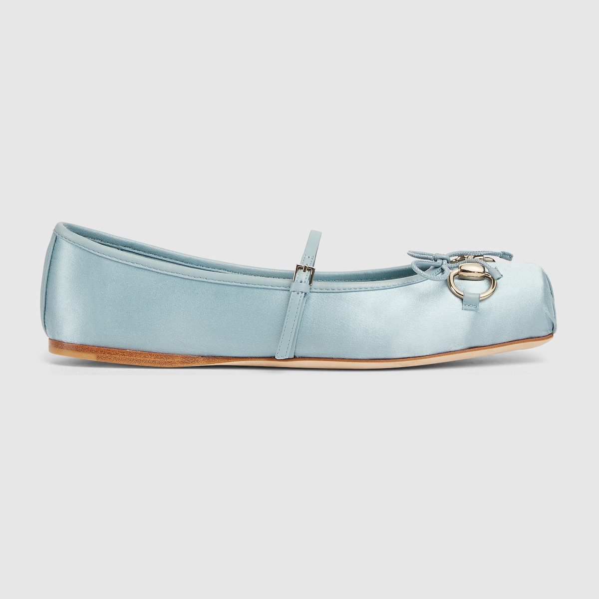 【グッチ】 Ballet Flats フラットシューズ Women's Gucci Horsebit ballet flat in beige and dark brown