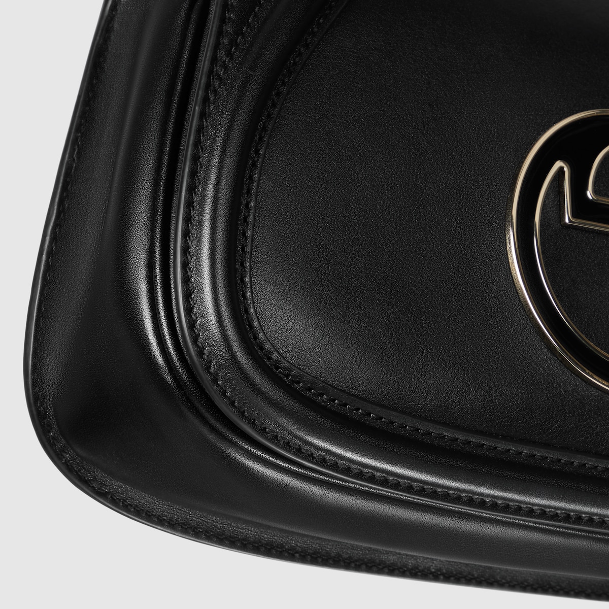 Gucci Blondie medium shoulder bag in black leather | GUCCI® CA