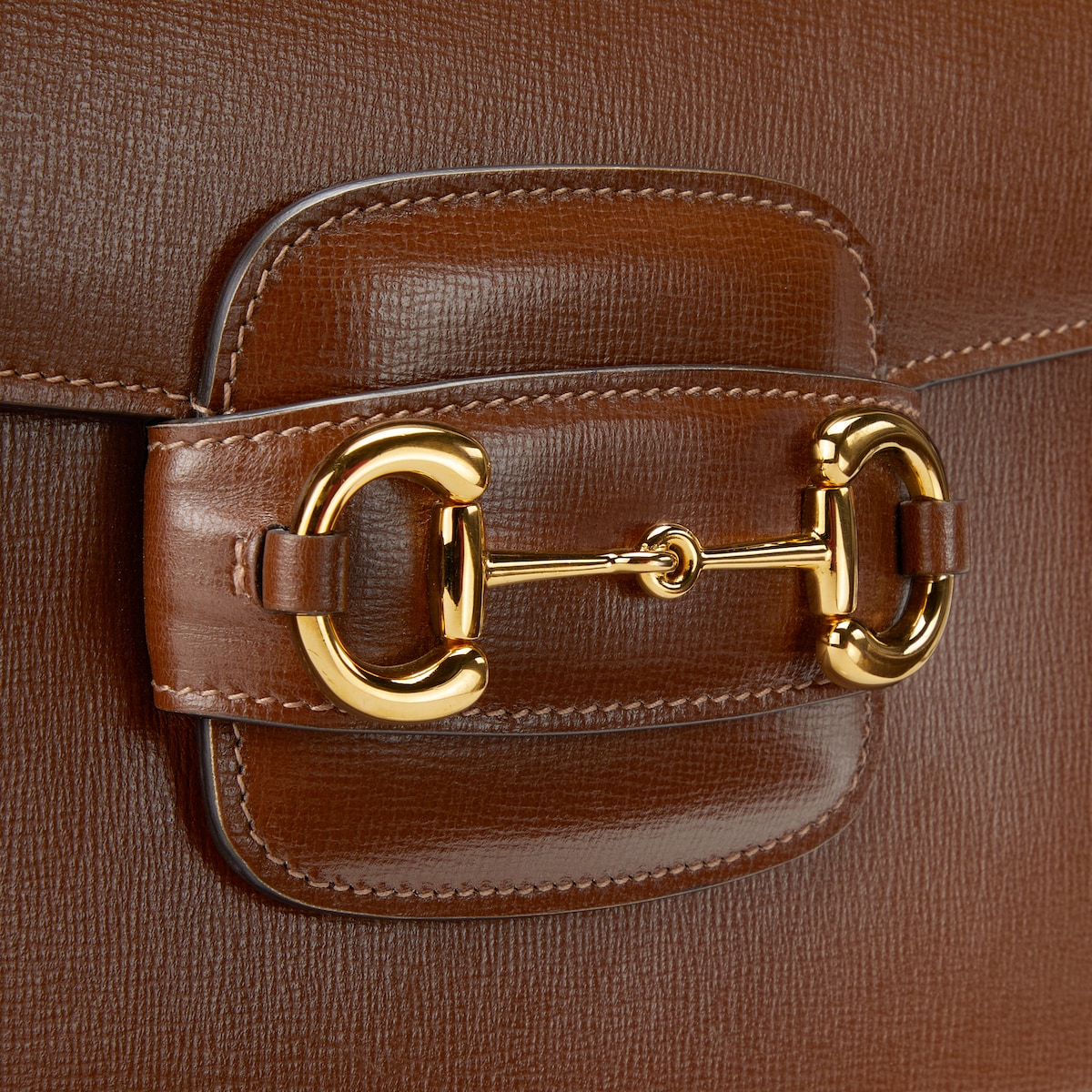 Gucci brown leather shoulder bag cheap