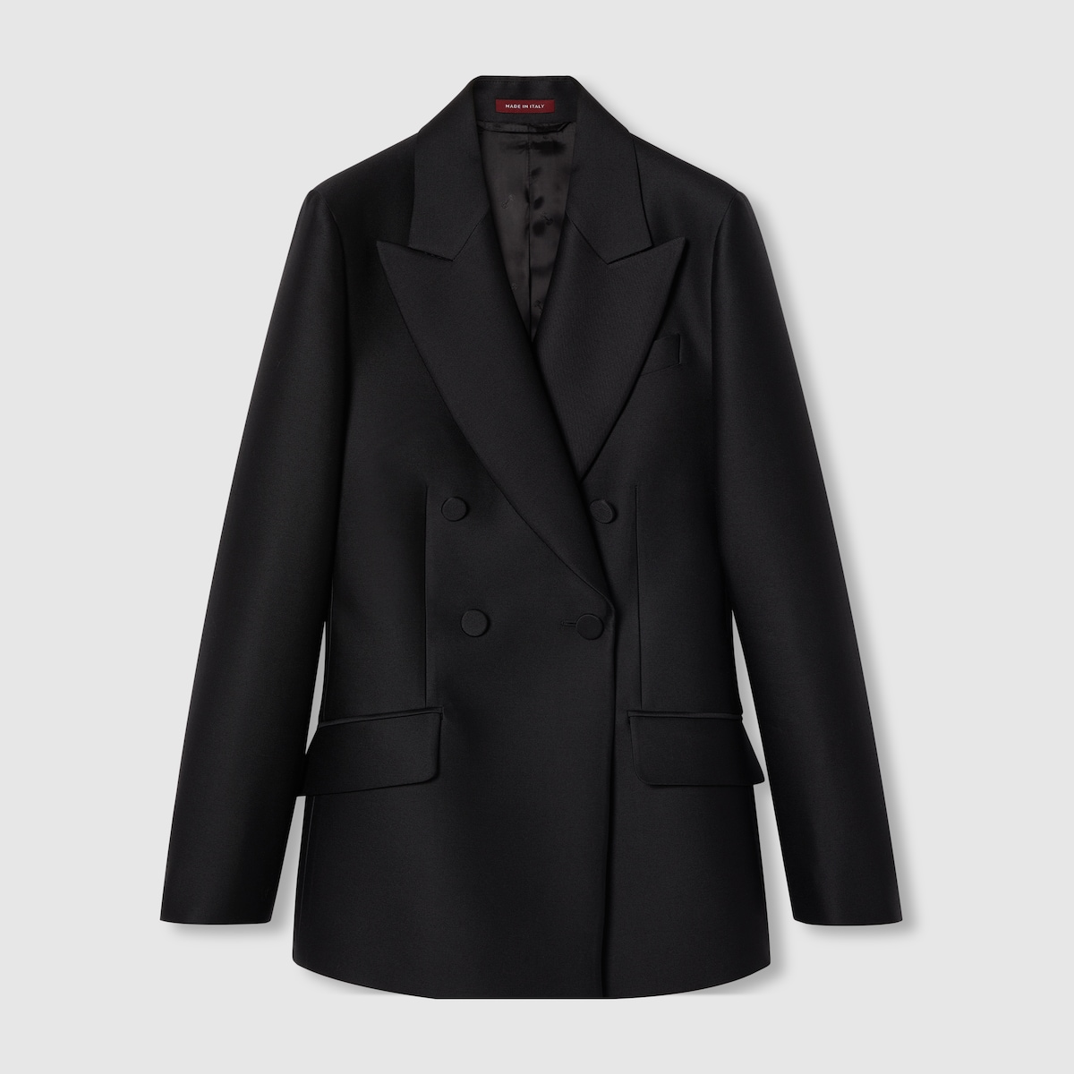 WOOL GABARDINE FRONT DOUBLE JACKET – THE SHOP YOHJI YAMAMOTO