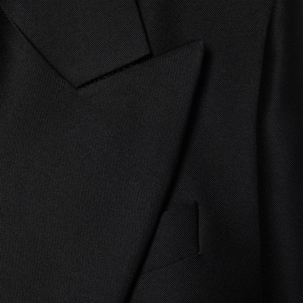 テーラードジャケット GUCCI EMBOSSED WOOL GABARDINE JACKET Embossed cotton gabardine jacket in dark blue | GUCCI® US