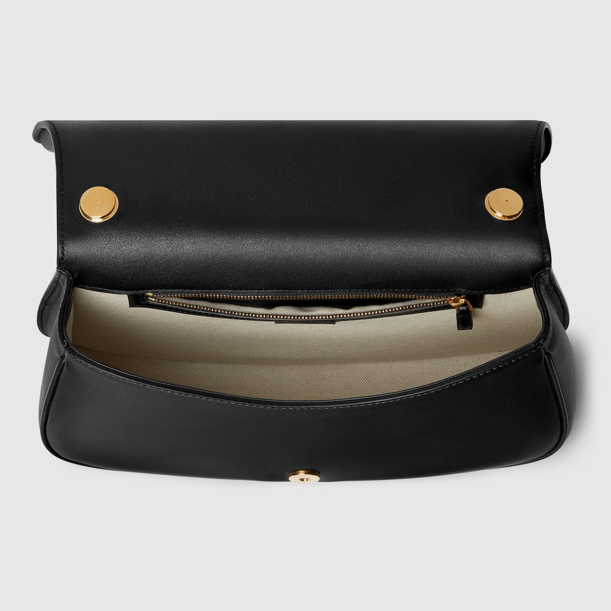 Gucci Blondie large top handle bag in black leather | GUCCI® US
