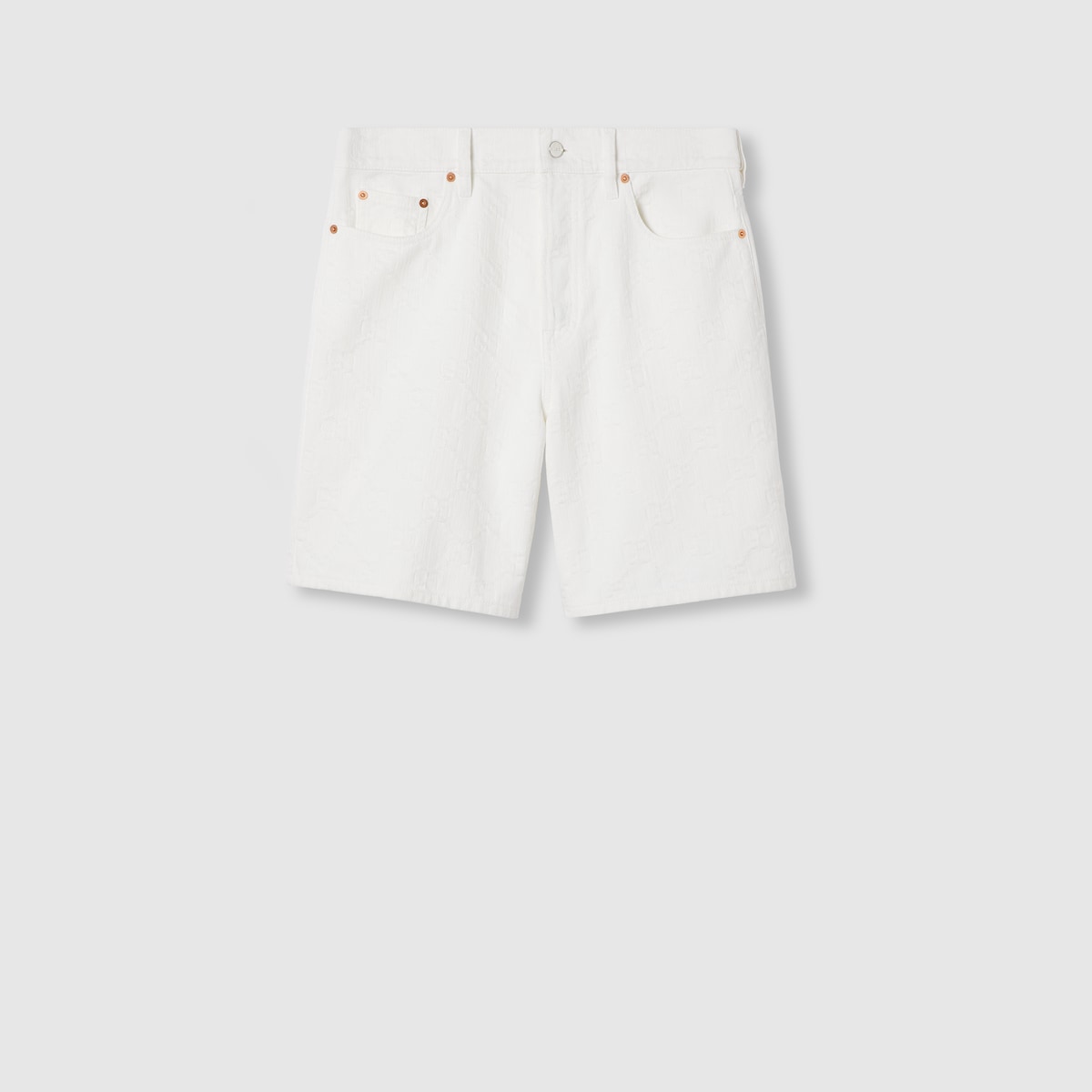 White gucci shorts top