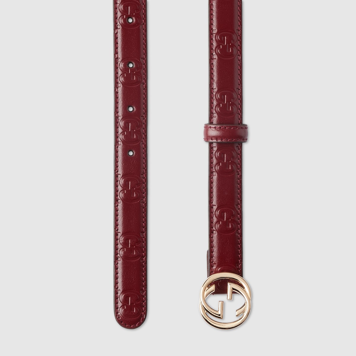 レッド（赤）系 GUCCI(グッチ) ベルト(メンズ) - 海外通販のBUYMA