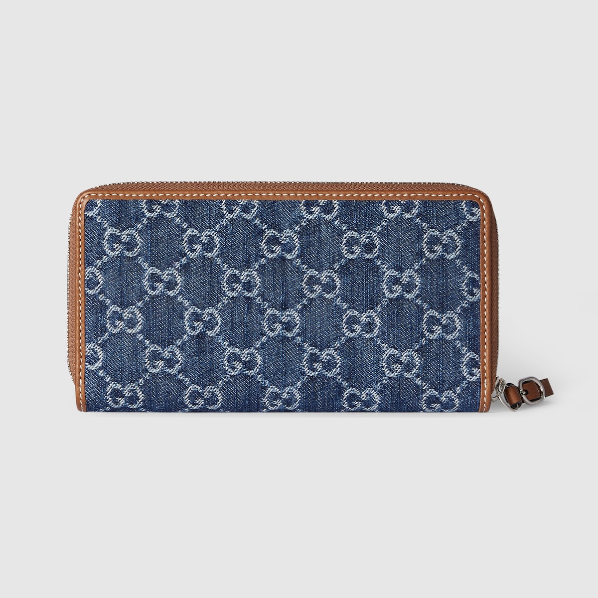 GUCCI 長財布 デニム生地 GUCCI（グッチ）の「Gucci - Ggマーモント デニム 長財布