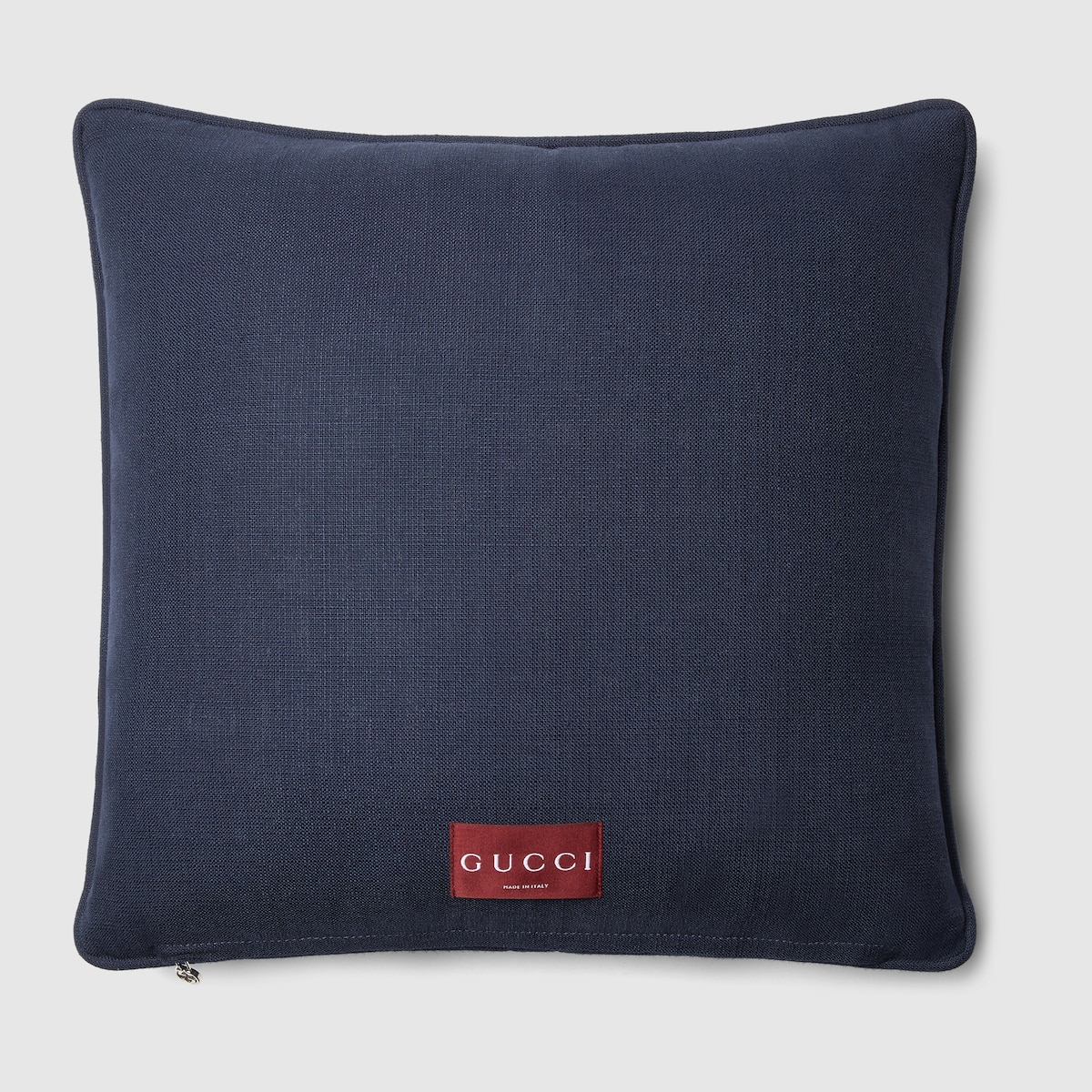 GG viscose cushion in blue - thumbnail 3