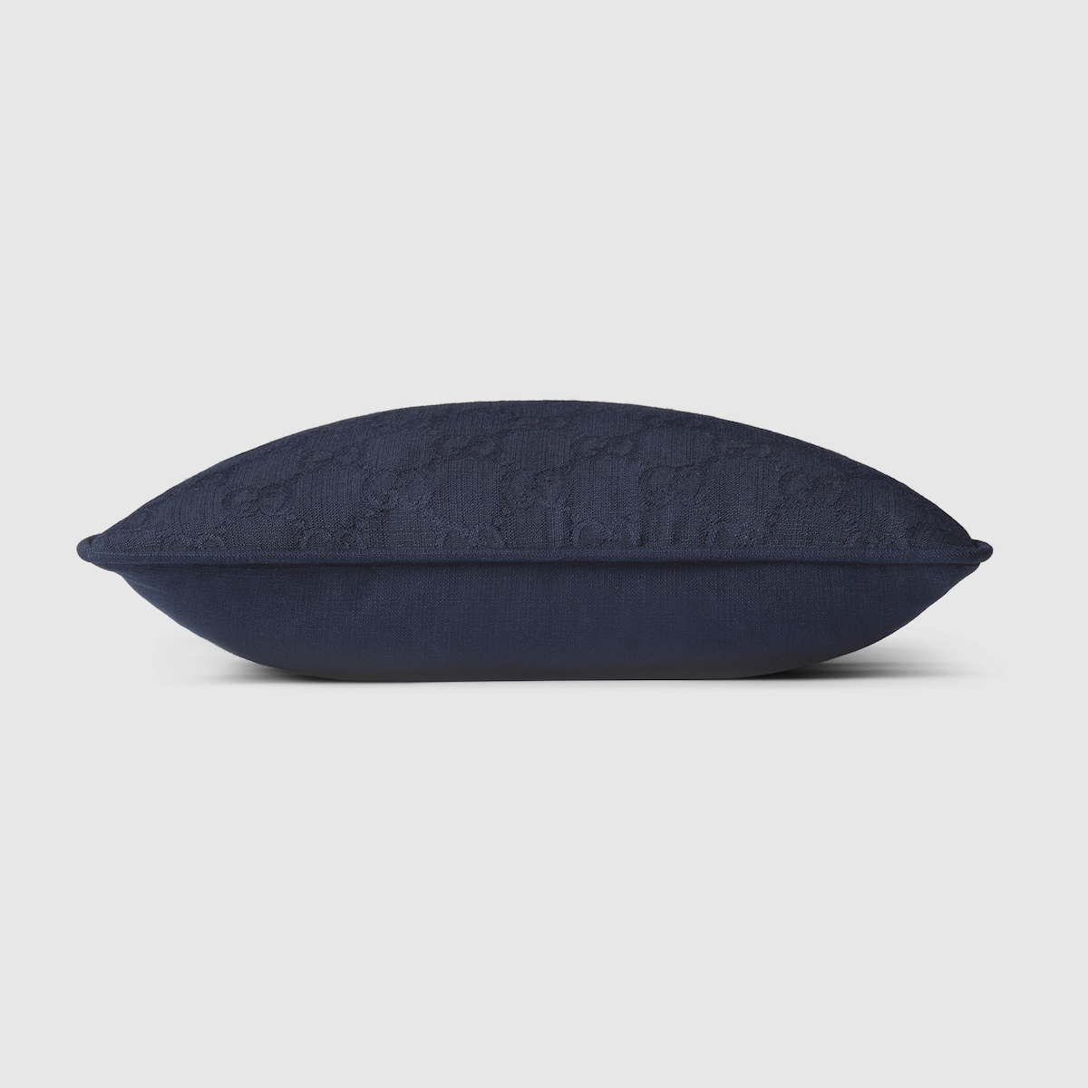 GG viscose cushion in blue - thumbnail 4