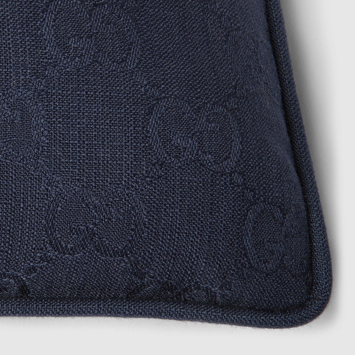 GG viscose cushion in blue | GUCCI® NL