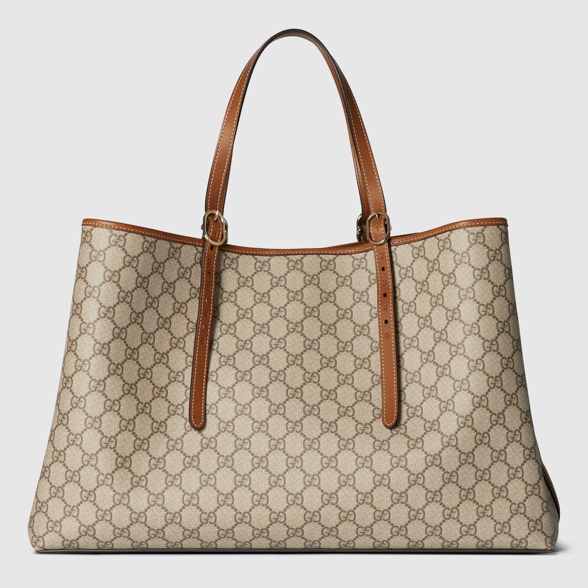 Gucci GGパターン トートバッグ ベージュ×イエロー
