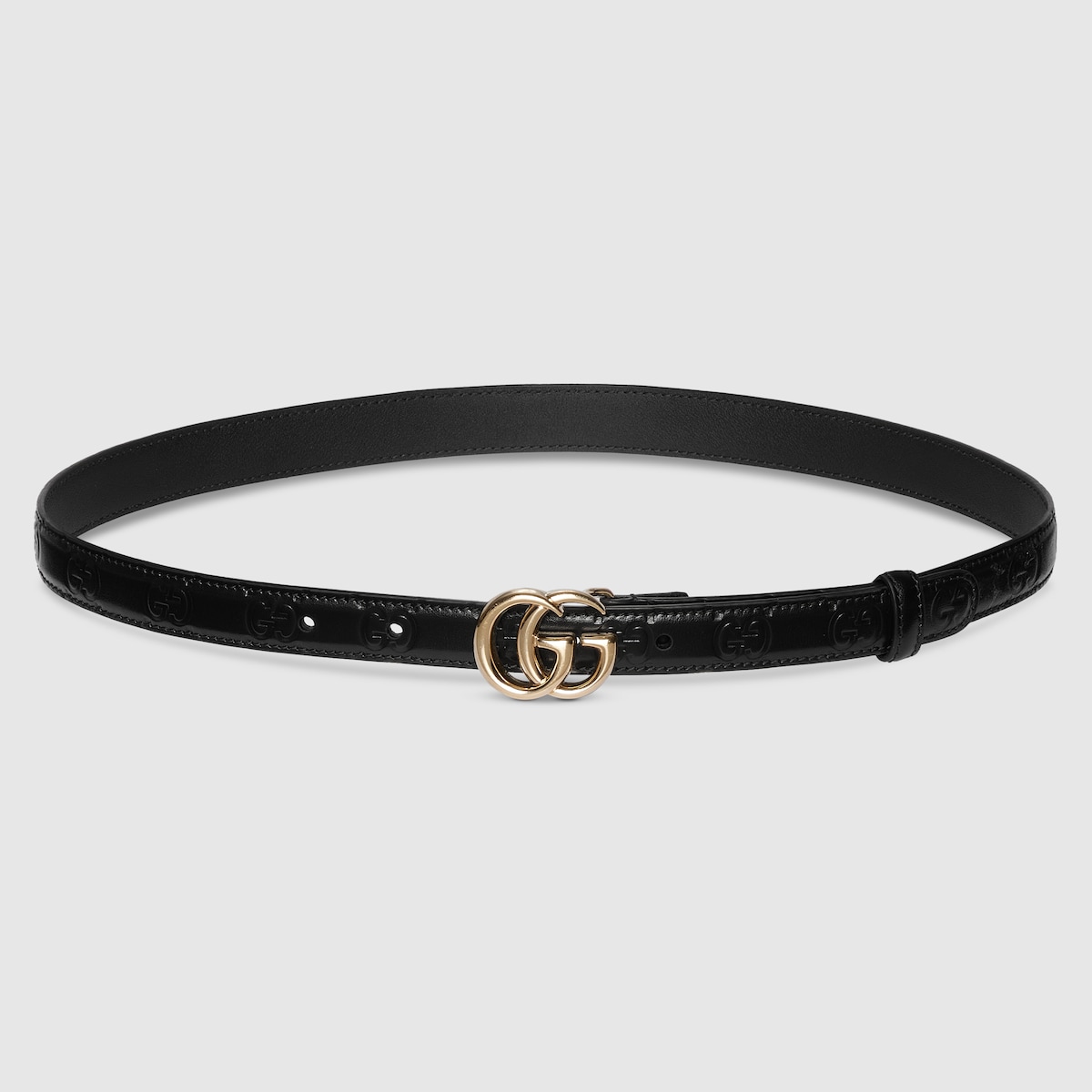 GUCCI ダブルGバックルベルト 409417 409417_AAD5L_1000_001_100_0000