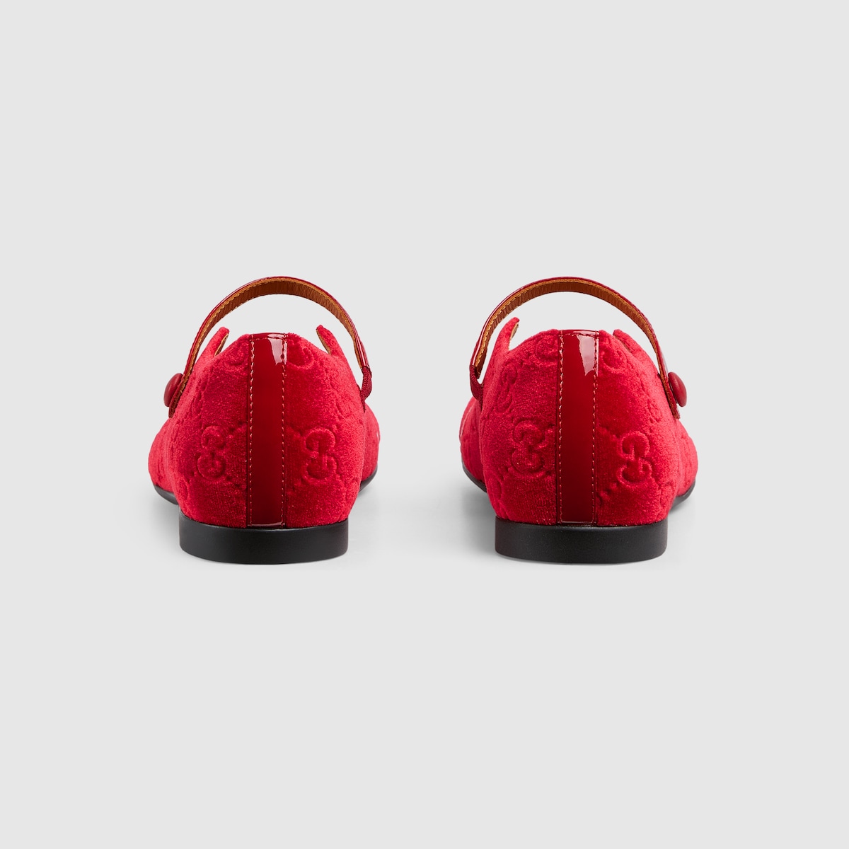 Red gucci flats online