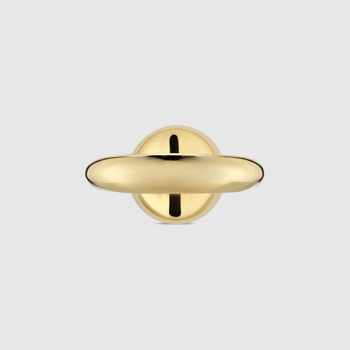 Gucci Interlocking wide ring in 925 sterling silver | GUCCI® US