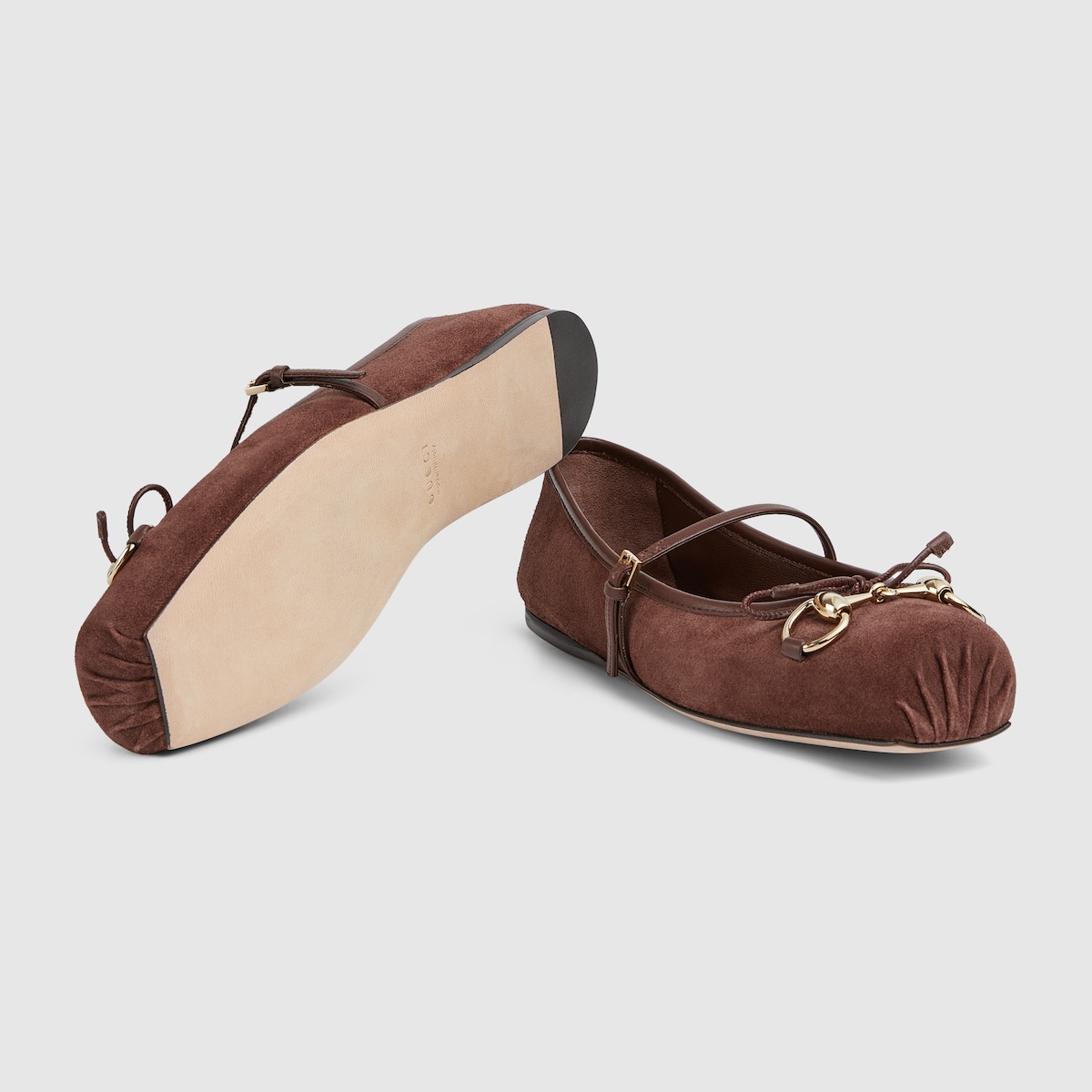 Gucci flat bow suede mule new arrivals