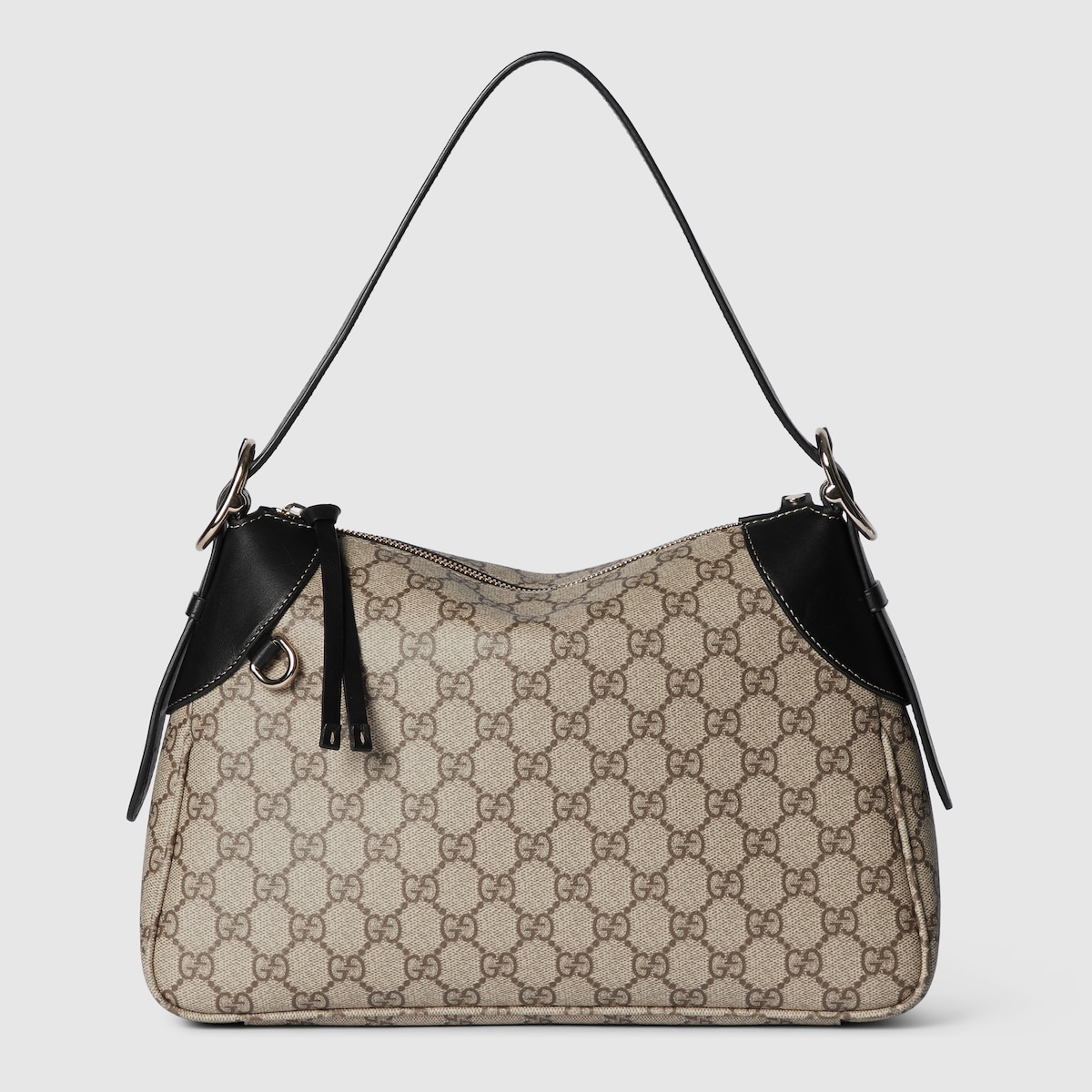 グッチ)オフィディア GG ベージュ/黒檀ミニバッグ (GUCCI