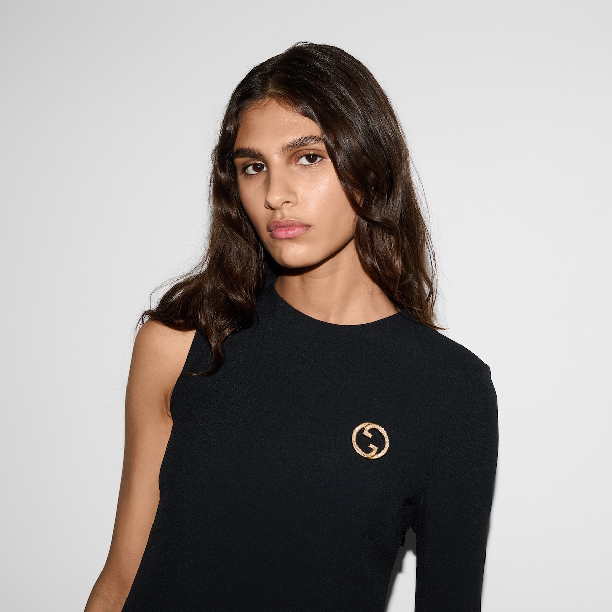 Gucci Blondie crystal brooch
