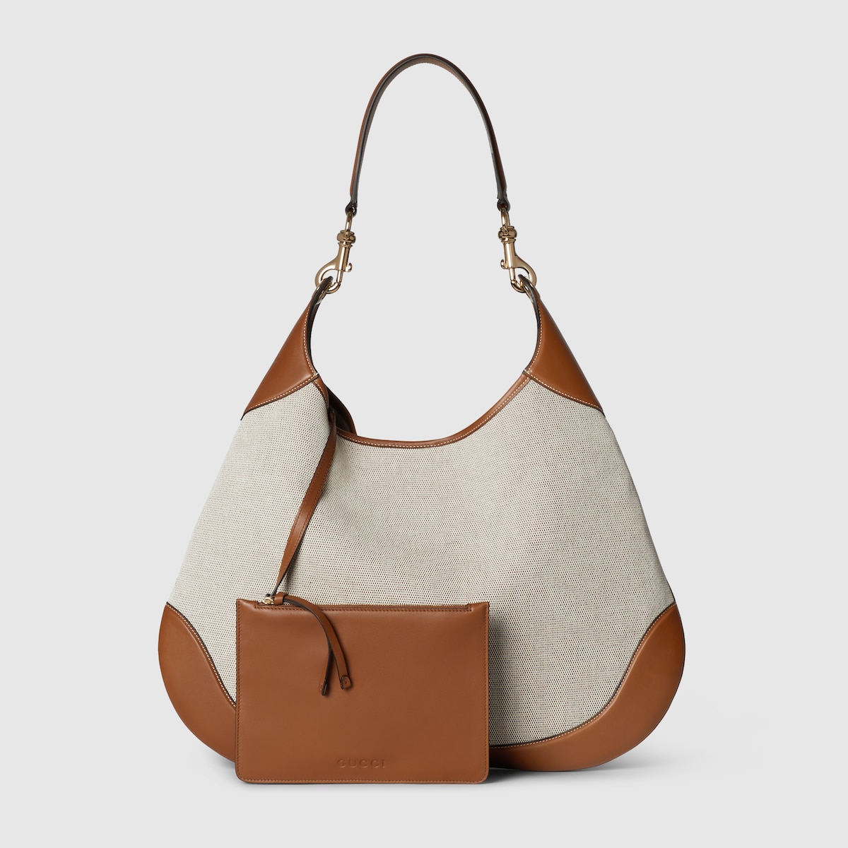 ハンドバッグ GUCCI Woman Handbag Beige 815714HAAKF 2545 Gucci Leather Soho Top Handle Tote Handbag – ShopCGX