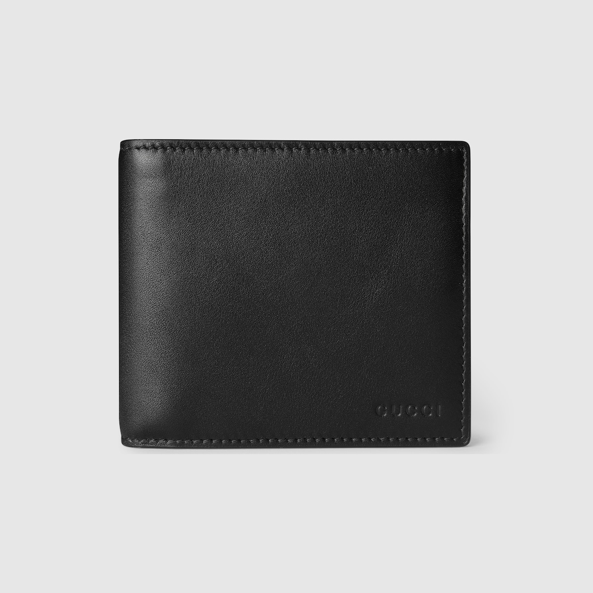 ✨新品未使用✨　GUCCI ミニ財布　エンボスロゴ　Gロゴ　二つ折り　刻印 GUCCI （新品・未使用品）グッチ ミニ ウォレット コインケース
